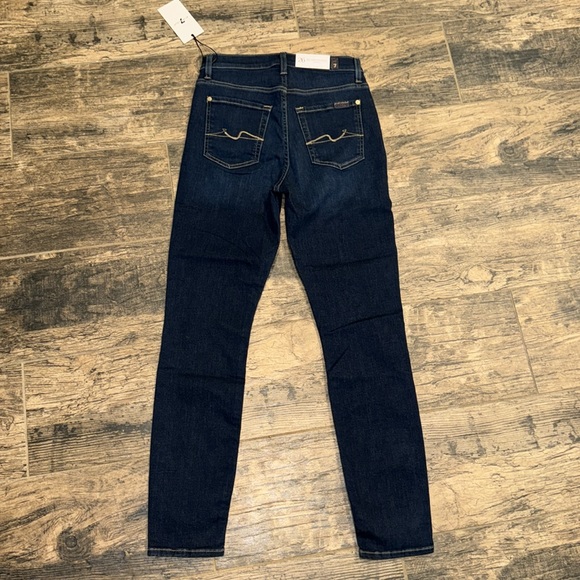 7FAMK NWT ankle skinny jean in Dian - Picture 9 of 14